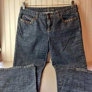 Michael Kors Boot Cut Jeans with Studding Size 8
